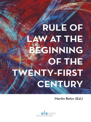 cover image of Rule of Law at the Beginning of the Twenty-First Century